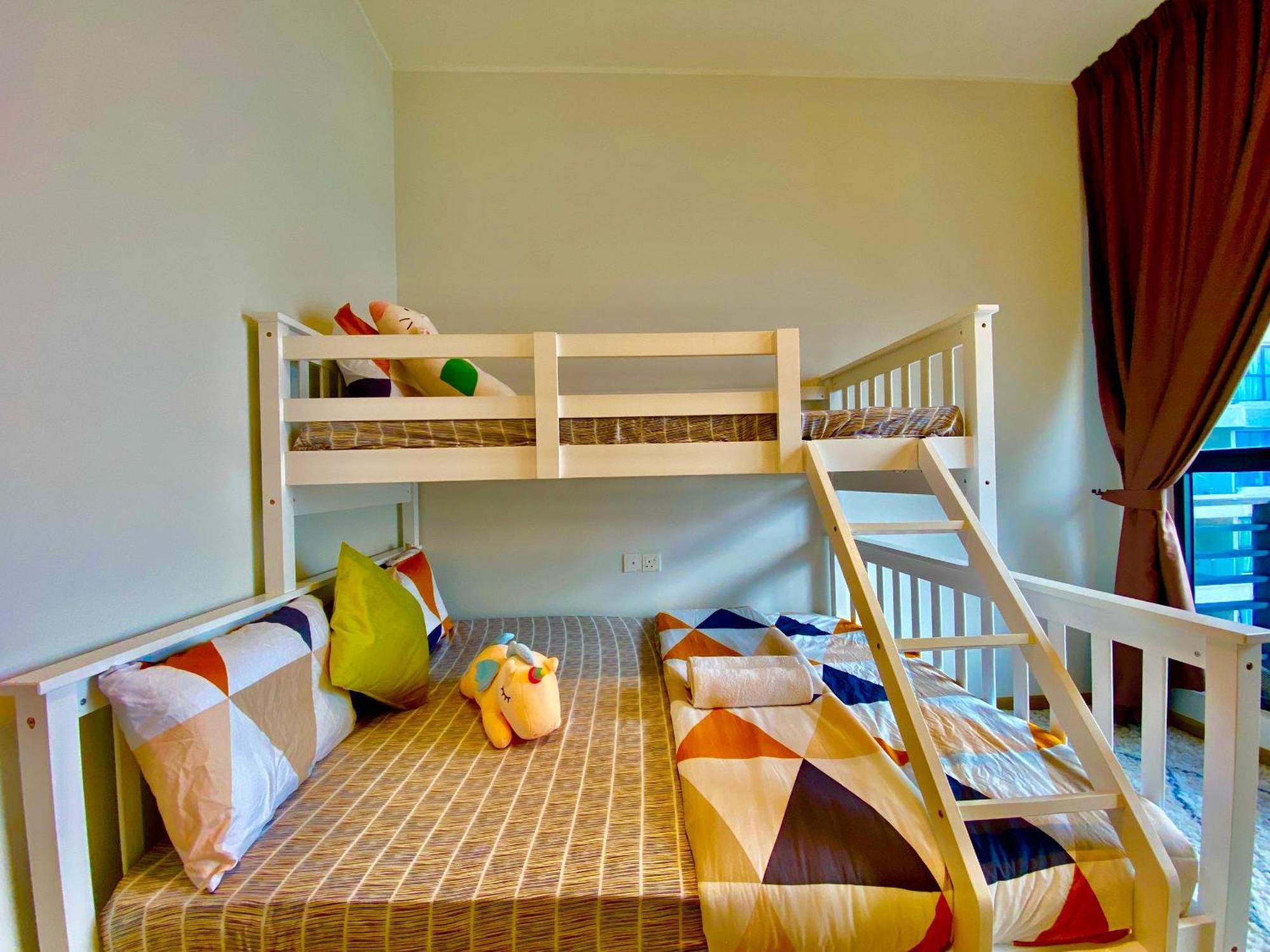 海景套房 3房3厕 可8-12人danga Bay Country Garden Yi Jia名宿 Apartemen *
