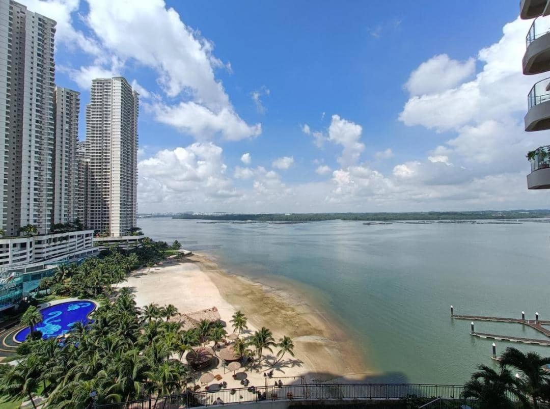 海景套房 3房3厕 可8-12人danga Bay Country Garden Yi Jia名宿 Apartemen Johor Bahru