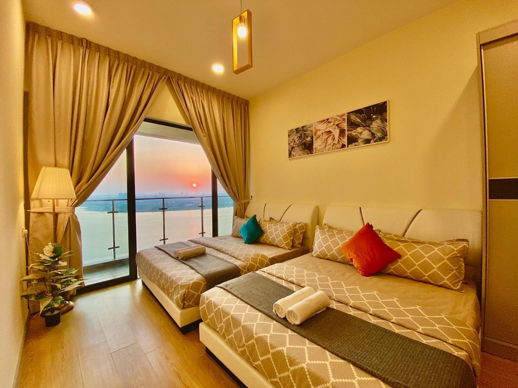 海景套房 3房3厕 可8-12人danga Bay Country Garden Yi Jia名宿 Apartemen