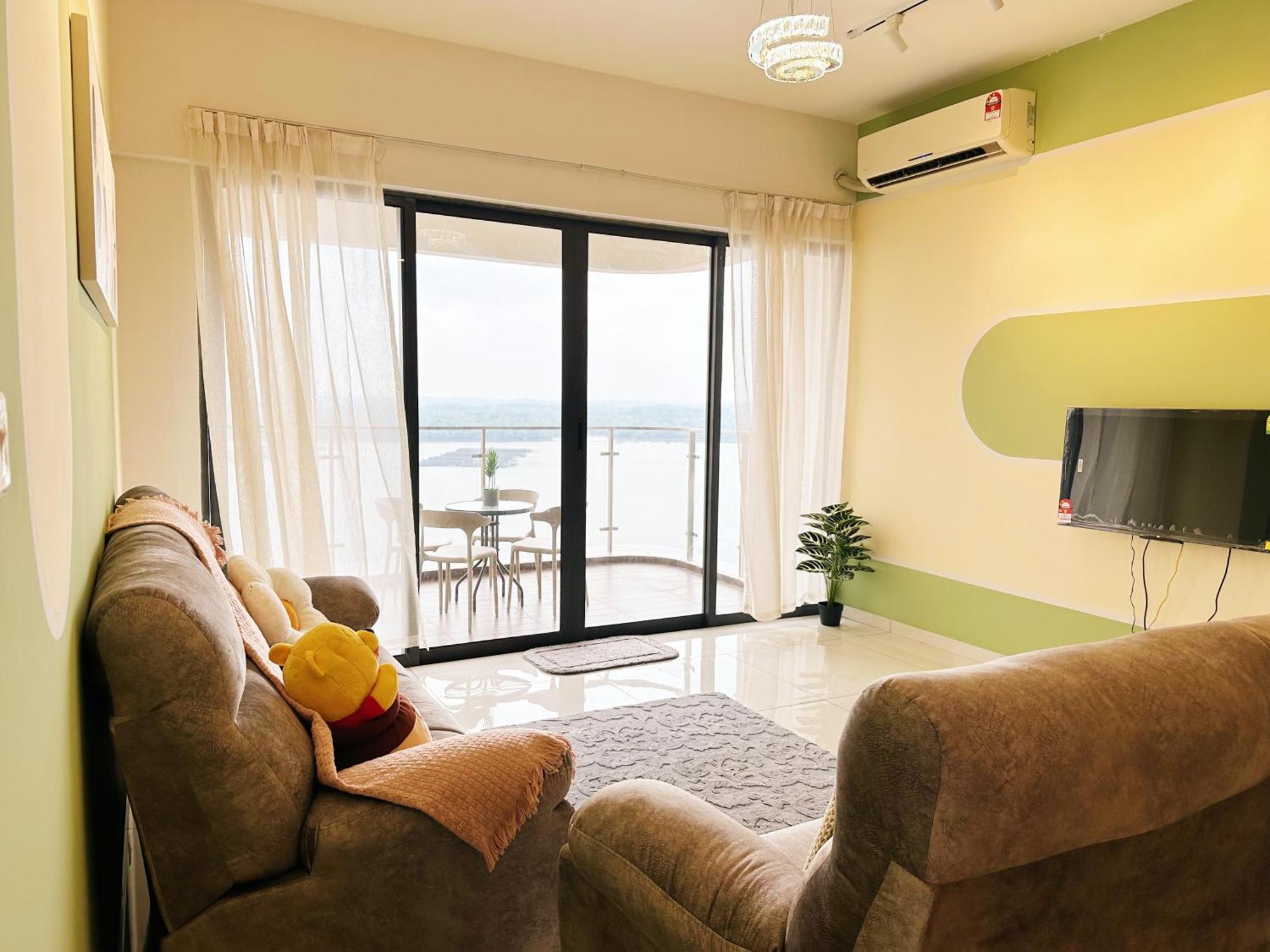 海景套房 3房3厕 可8-12人danga Bay Country Garden Yi Jia名宿 Apartemen