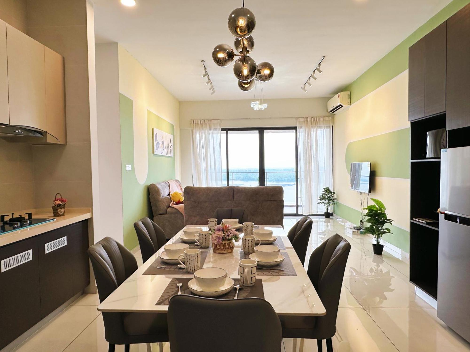 海景套房 3房3厕 可8-12人danga Bay Country Garden Yi Jia名宿 Apartemen