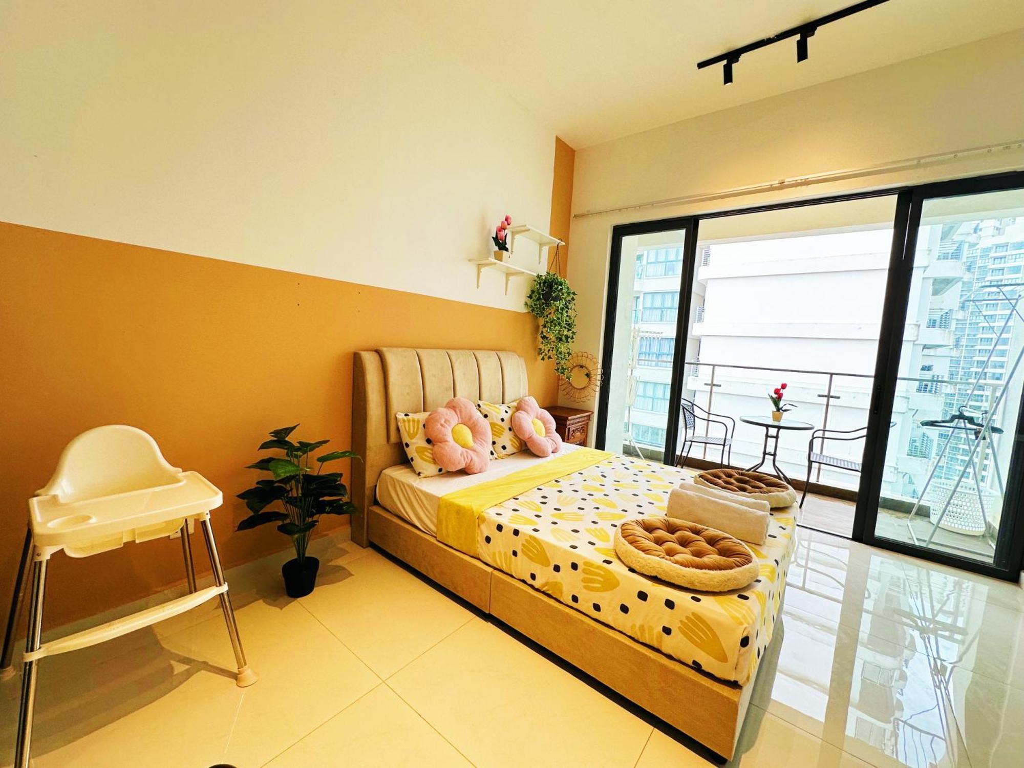 海景套房 3房3厕 可8-12人danga Bay Country Garden Yi Jia名宿 Apartemen *