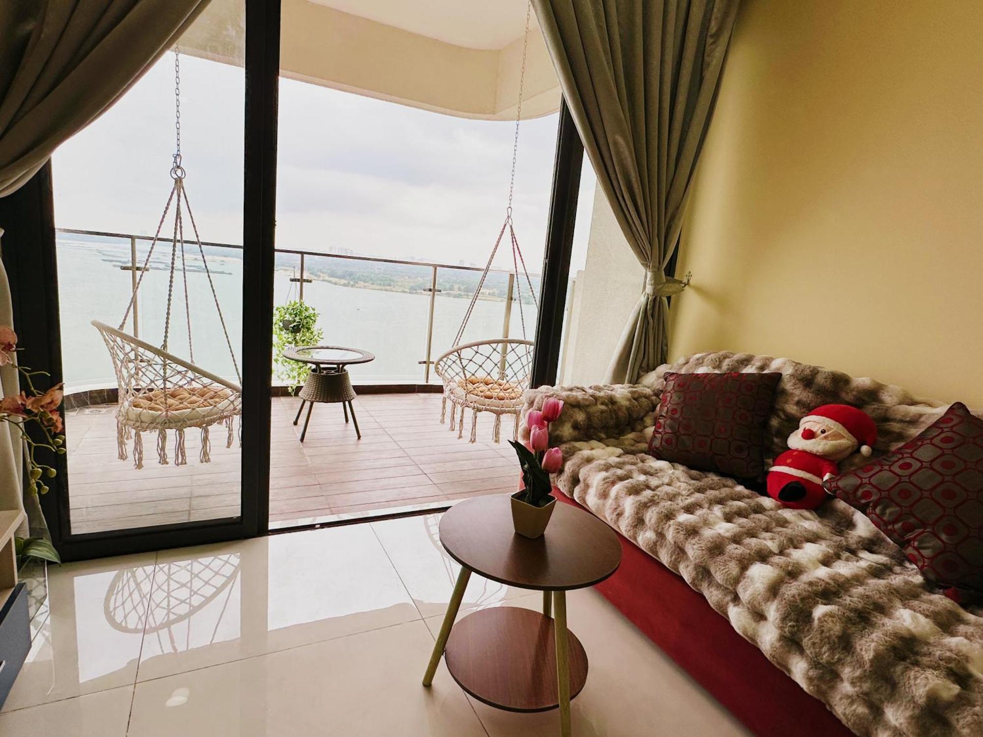 海景套房 3房3厕 可8-12人danga Bay Country Garden Yi Jia名宿 Apartemen *
