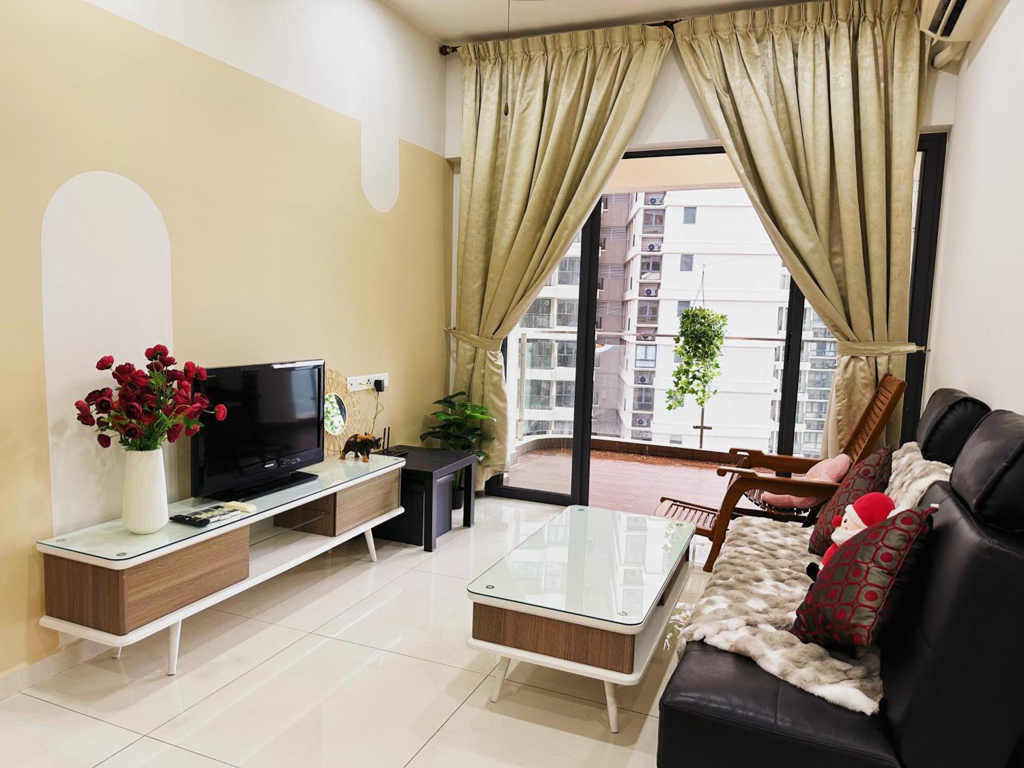 海景套房 3房3厕 可8-12人danga Bay Country Garden Yi Jia名宿 Apartemen